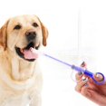 thumbnail image 3 of Jeringa de medicina para mascotas, pistola para tabletas, pistola para pastillas, dispensador de empuje, medicina, agua, leche, jeringa, Kit de alimentación para cachorros y perros (rojo) JM, 3 of 4
