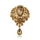 thumbnail image 3 of Broche colgante de cristal para mujer, accesorio con ramillete de aleación de diamantes de imitación, 3 of 6