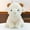 White, variant on Plush White Lamb Toy – Soft Stuffed Animal for Babies, Kids & Adults – Sensory Ribbons & Textured Fabrics for Tactile Play – Cozy & Cuddly Companion for Newborns & Up