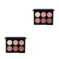 thumbnail image 4 of Kit de contorno facial Vogacara Corrector multicolor Suministros exquisitos para fiestas Tipo 2, 4 of 6