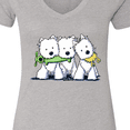 thumbnail image 4 of Inktastic Westie Pro Players Women's V-Neck T-Shirt, 4 of 5