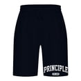 thumbnail image 5 of Mens Casual Shorts Lace-Up Elástico Cintura Bolsillo Ejercicio Fitness Hogar Pantalones de Media Longitud para Diario, 5 of 5