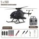 thumbnail image 3 of Helicóptero RC Tusk Md500 de doble motor sin escobillas, modelo de simulación de giroscopio de 6 ejes, modelo de juguete de simulación, modelo de preventa RC Era New 1:28 C189 Bird, 3 of 5
