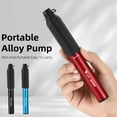 thumbnail image 1 of Inflator,Tire Pump Inflator Hand Pump Tire Inflator Alloy 120psi Tire Portable Bike Inflator Buzhi, 1 of 6