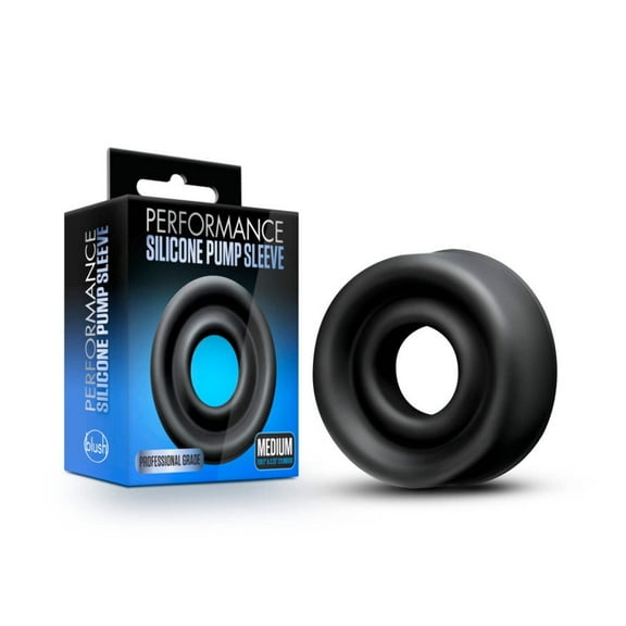 Performance Silicone Pump Sleeve-Black Medium