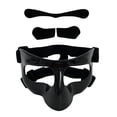 thumbnail image 2 of Máscara de baloncesto, máscara facial para nariz rota, hombres y mujeres, protector facial ajustable para nariz rota para gimnasio, ejercicio, fútbol 17cmx10cm, 2 of 8