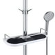 thumbnail image 2 of Carrito de ducha, soporte organizador de baño ajustable para almacenar champú brillar Electrónica, 2 of 4