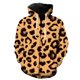 thumbnail image 2 of Sudadera con capucha y cremallera con estampado 3D de leopardo para hombre, moda Harajuku, textura de piel de animal, sudaderas de manga larga, ropa de calle, sudaderas de hip hop, 2 of 5