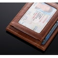 thumbnail image 3 of Alpine Swiss RFID Safe Front Pocket Wallet Leather Thin Minimalist ID Card Case, 3 of 7