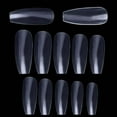 thumbnail image 4 of 100Pc Long Ballerina/Long Coffin/Long Almond/Long Oval/Full Cover Square False Nail Tips Fake Nails False Nails Artificial Nails Tips Press on nails in Bag Jargod, 4 of 10