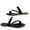 Black, variant on VerPetridure Clearance Women's Platform Flip Flops Sandals with Arch Support, Summer Lightweight Beach Cushion Flat Sandals Size 5.5