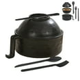 thumbnail image 4 of Sylvtty Ramen Noodle Cooker Bowl Set with Handles Spoon Quick Ramen Cooker for College Dorm Room Portable BPA-Free Ramen Pot Creative Design Phone Holder Easy Operation Soup Bowl Drain Basket, 4 of 7