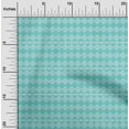 thumbnail image 2 of oneOone Polyester Spandex Aqua Blue Fabric Tribal Dress Material Fabric Print Fabric By The Yard 56 Inch Wide, 2 of 5