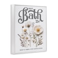 thumbnail image 2 of Stupell Industries Shabby Chic Pressed Flowers Hot Bath White Framed Giclee Art, 11 x 14, by Lettered and Lined, 2 of 8