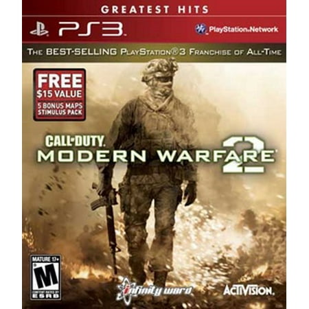 Activision Call of Duty: Modern Warfare 2 GH (50 Best Ps3 Games)