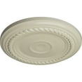 thumbnail image 3 of Ekena Millwork 7 7/8"OD x 3/4"P Small Alexandria Ceiling Medallion (Fits Canopies up to 4 5/8"), Hand-Painted Clear Yellow, 3 of 7