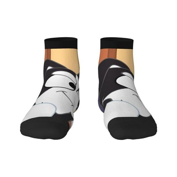 Johaoi Bluey Pattern Novelty Socks, Funny Socks Over The Calf Tube Stocking Crew Colorful Stockings for Women and Men