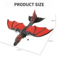 thumbnail image 4 of 2X RC Plane 2.4G Simulated Flying Dragon Aircraft Remote Control Flying Model Glider Airplane EPP Foam Toys Gift, 4 of 9