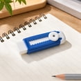 thumbnail image 6 of WWC Retractable Push Pull Erasers, Cute Refillable Sliding Pencil Erasers with Lock, Soft Erasers for School and Office Stationery, Blue, 6 of 6