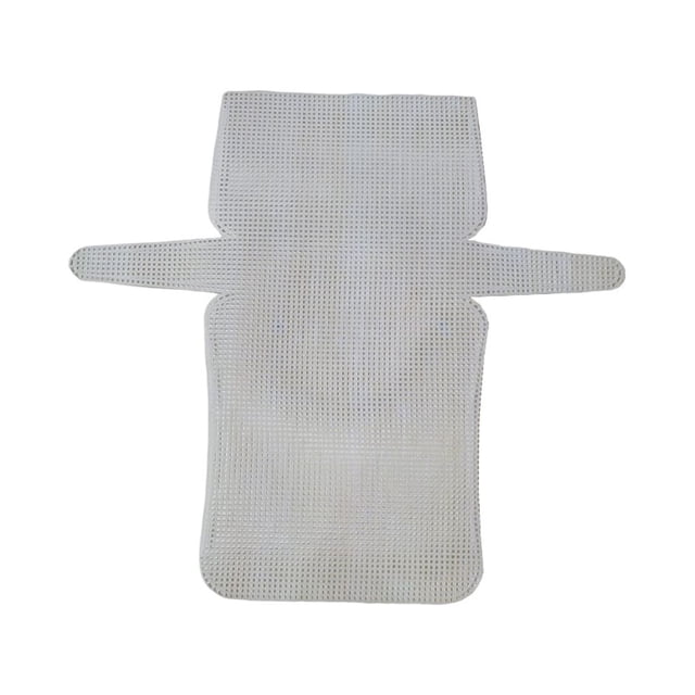 Yuarrent Tela de malla de plástico transparente para hacer bolsas, hilo de rejilla, suministros para manualidades, accesorios para manualidades Type10 NO10