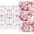 thumbnail image 2 of Adesivos para Nail Art JinPren, 6 hojas, calcomanías 3D de sirena, 2 of 7