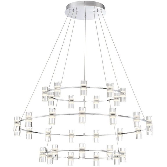 Eurofase Lighting - Netto Round Chandelier 33 Light - 40.5 Inches Wide By 4