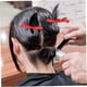 thumbnail image 4 of Crocodile Hair Clip Hairdressing Styling Sectioning Clamp Hairpins (20pcs, red), 4 of 5
