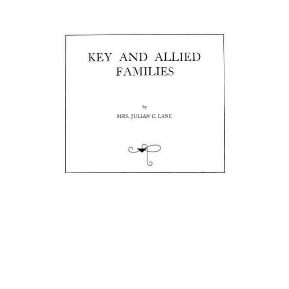 Key and Allied Families (Paperback)