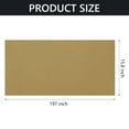 thumbnail image 4 of Tripumer 1 Roll Kitchen Cabinet Wallpaper 15.8 x 197 inch Contact Paper Peel and Stick Self Adhesive Film Paper Vinyl Contact Paper for Kitchen Cabinets Bathroom Counters Gold, 4 of 6