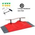 thumbnail image 1 of CSEONEW Économisez jusqu'à 30 %, Kit de Parcs à Roulettes Pièces de Rampe pour Planche à Roulettes à Doigts Fingerboard Rampe Parcs à Roulettes, 1 of 3
