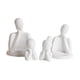 thumbnail image 1 of Figuras familiares con pensamiento, escultura , decoración de escritorio, estatua para el Día de Valentín, dormitorio, entrada, armario,, 1 of 9