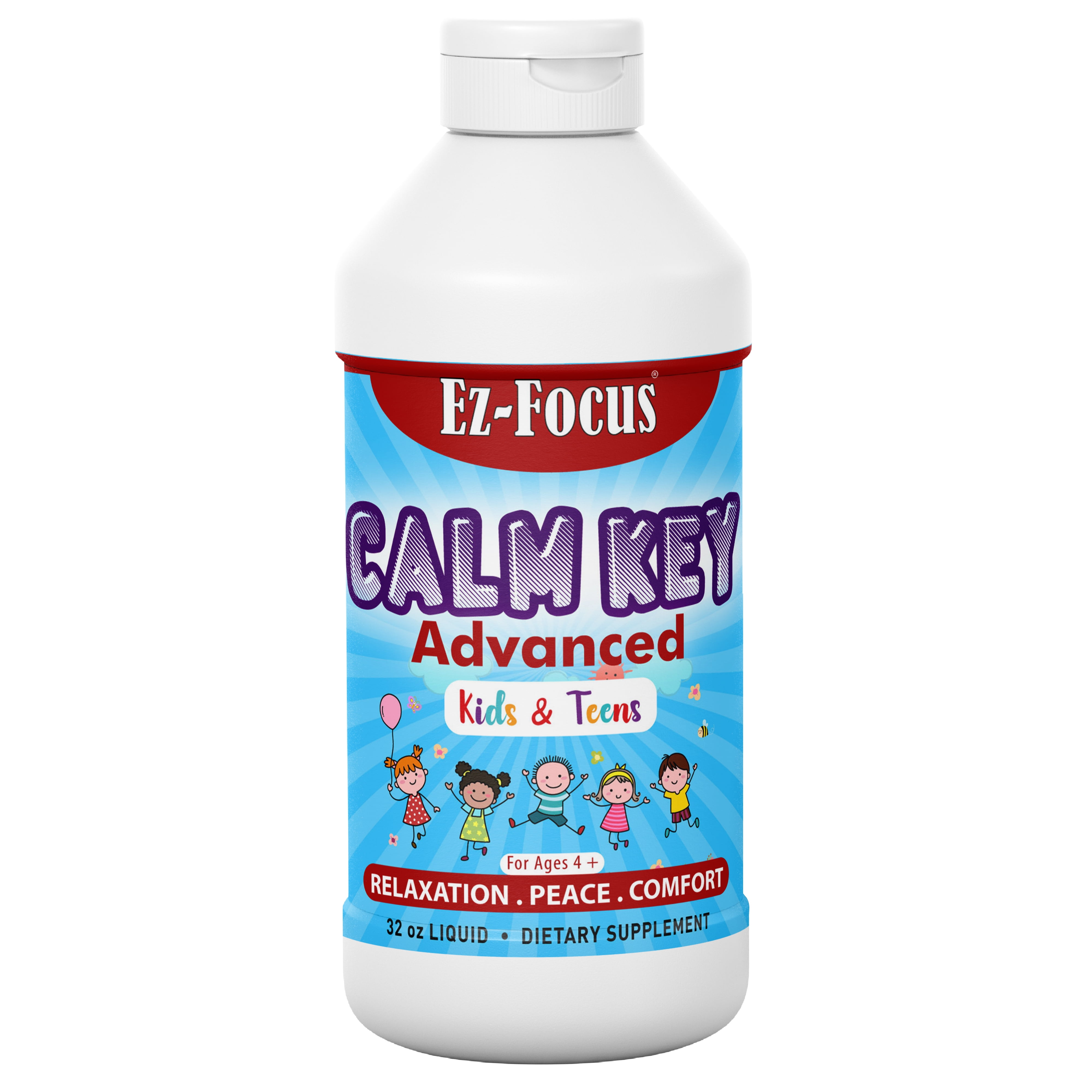 Calm Key Kids Calm Support Liquid Extract, Aid for Relaxation, Calmness