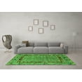 thumbnail image 3 of Ahgly Company Indoor Rectangle Oriental Green Industrial Area Rugs, 5' x 8', 3 of 4