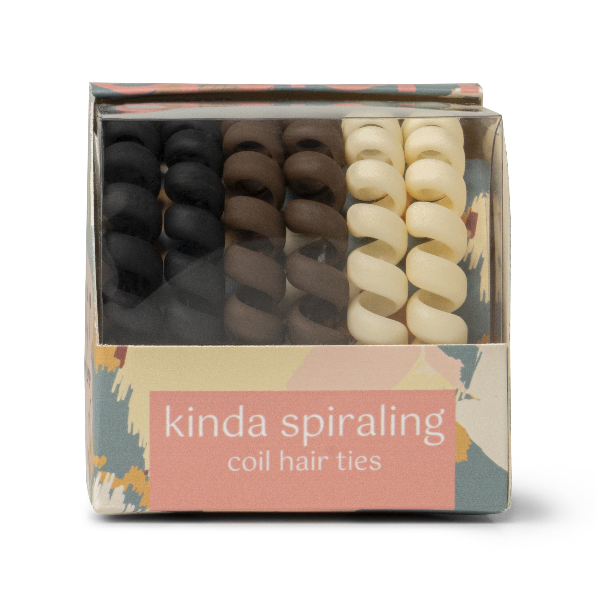 Crush(TM) Kinda Spiraling Coil Hair Ties-24 Piece Assortment
