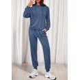 thumbnail image 2 of Conjunto de Chándal PRETTYGARDEN Azul 2 Piezas Jogger XXL, 2 of 8