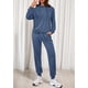 thumbnail image 2 of Conjunto de Chándal PRETTYGARDEN Azul 2 Piezas Jogger XXL, 2 of 8