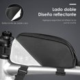 thumbnail image 2 of Bicicleta Triangular Bolsa Durable Impermeable Bicicleta Bolsa Delantera Bicicleta Afortunado Sencillez, 2 of 5