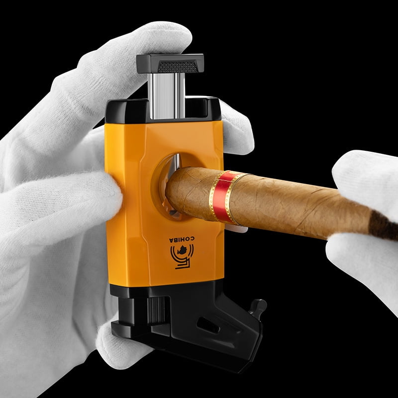 Cigar Lighter Direct Fire Travel Portable Multi-Functional Lighter Gift Box