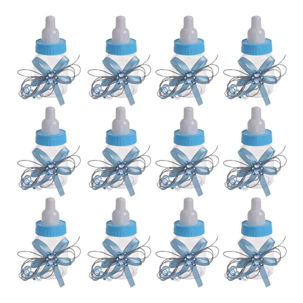 12x Lovely Ice Cream Shape Fillable Candy Box Baby Shower Baptism Party Favour 