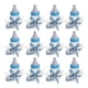thumbnail image 1 of 12pcs Cajas Pequeña de Dulces con de Chupetes Artículos para Cumpleaños Organizador para Chocolate, Dulces, Galleta Azul Yotijar Cajas de dulces Candy Bottle, 1 of 10
