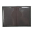thumbnail image 2 of Unique Bargains 1 Pc Passport Holder Letters Design Passport Sleeve Black, 2 of 5