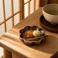 thumbnail image 6 of Wooden Trays for Decor, Scalloped Flower-Shaped Wooden Tray, Round Trays Home Decor,Decorative Serving Tray for Coffee Table, Kitchen, Bedroom and Living Room, 6 of 7