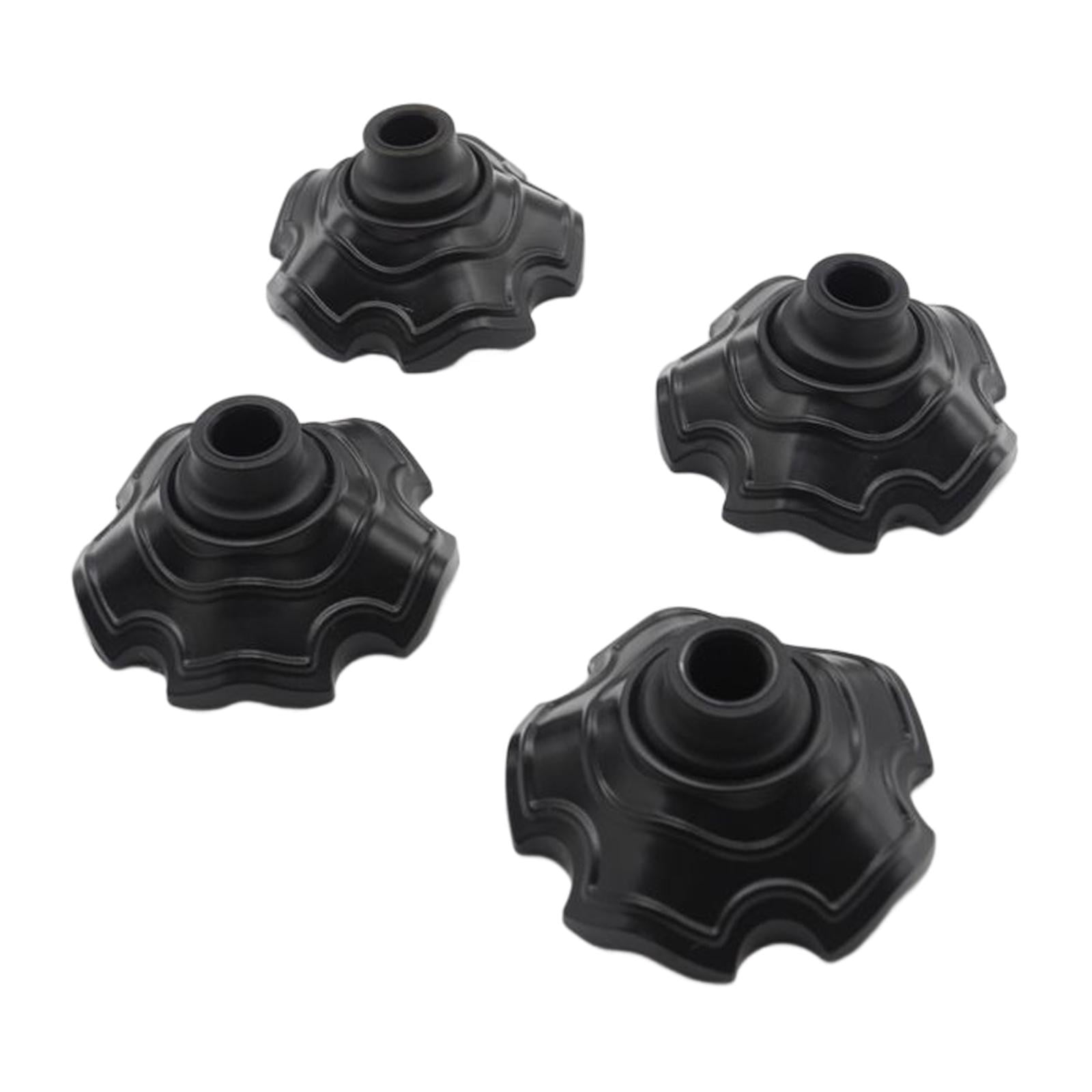 4x Moon Chair Leg Protectors Outdoor Chair Leg Tips Caps Non Slip 13mm