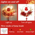 thumbnail image 6 of 2025 Luminous Chinese New Year Decoration LED Red Fruit Lanterns Pendants Spring Festival Wreath Wall Window Door New Year Decor, 6 of 6