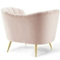 thumbnail image 5 of Modway Opportunity Performance Velvet Armchair Set of 2 in Pink, 5 of 5