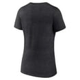 thumbnail image 3 of Women's Charcoal LAFC Official Logo V-Neck T-Shirt, 3 of 3
