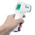 thumbnail image 1 of Termómetro infrarrojo infrarrojo sin contacto Frente Medición digital de temperatura Pantalla d Abanopi Termómetro infrarojo, 1 of 2