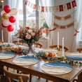 thumbnail image 5 of Blue Beach Coastal Round 13 Inch Placemats Set of 2, Nautical Seaside Ocean Beige HeatResistant Non Slip Place Mats for Dining Table, Wipeable Braided Kitchen Table Mats for Housewarming, 5 of 9