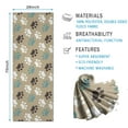 thumbnail image 2 of Paw Prints Hot Yoga Mat Towel Non Slip for Hot Yoga - Quick-Drying Yoga Mat Cover with 4 Corner Pockets with Travel Bag - Hot Yoga Towel Non Slip Grip Moisture Wicking Sweat 70"x26", 2 of 6
