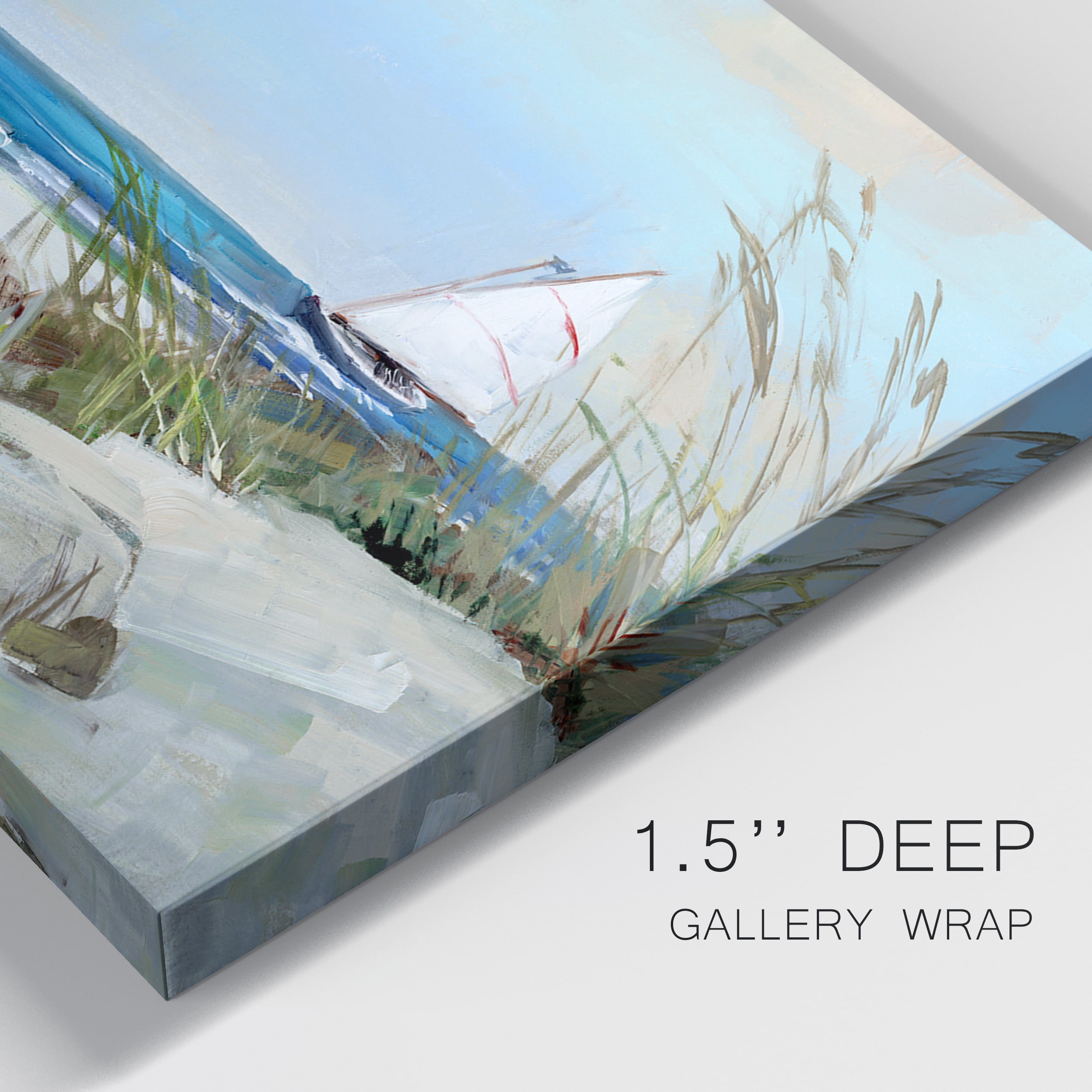 Midday Breeze Premium Gallery Wrapped Canvas - Ready to Hang - Set of 2 - 32 x 48 Each